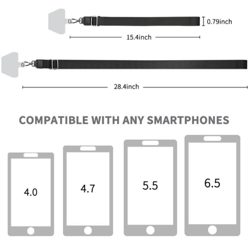 Rave-Essentials Co. RE® Neck & Wrist Phone Lanyard