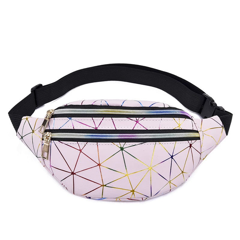 Rave-Essentials Co. 2 Pocket Pink / One Size Fits All Reflexive® Designer Fanny Pack