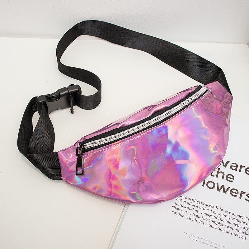 Rave-Essentials Co. Plain Pink #2 / One Size Fits All Reflexive® Designer Fanny Pack