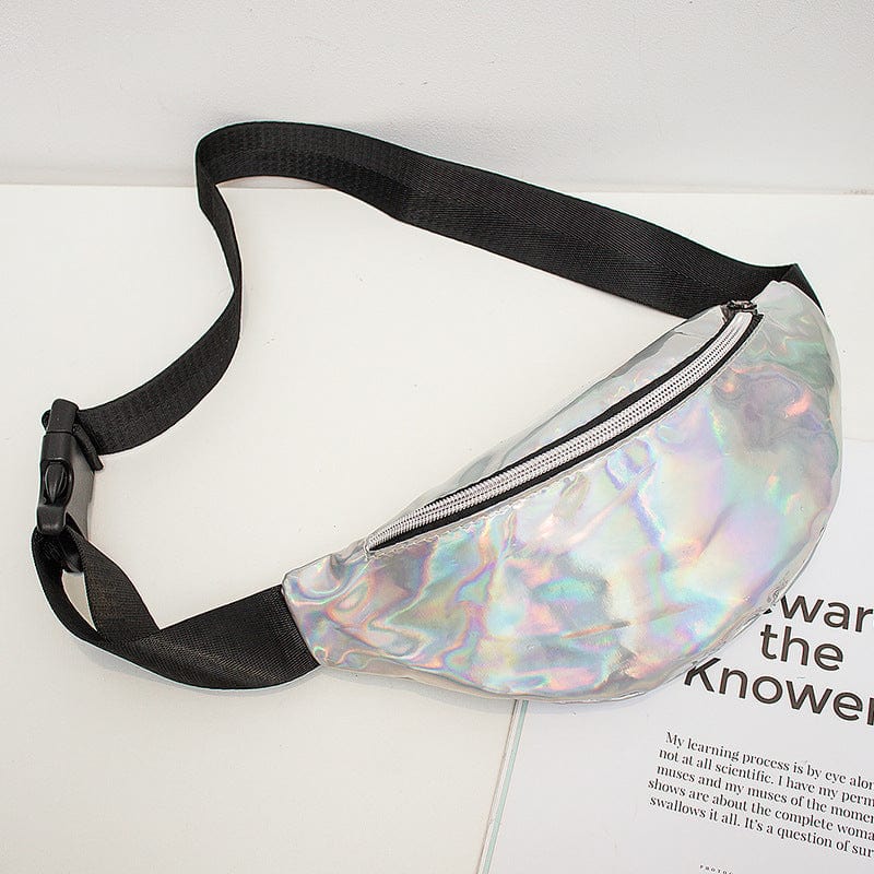 Rave-Essentials Co. Plain Silver / One Size Fits All Reflexive® Designer Fanny Pack