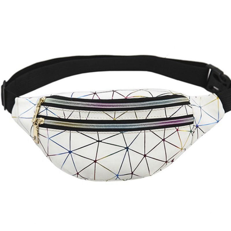 Rave-Essentials Co. White / One Size Fits All Reflexive® Designer Fanny Pack