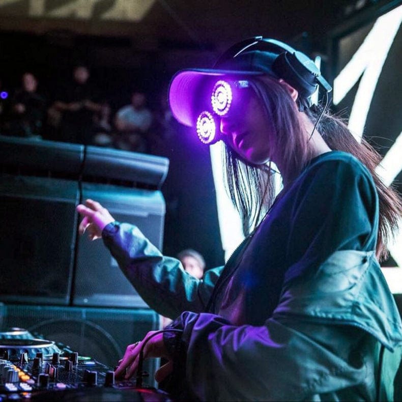Rave-Essentials Co. Charging Rezzified™ LED Spiral Glasses Replica