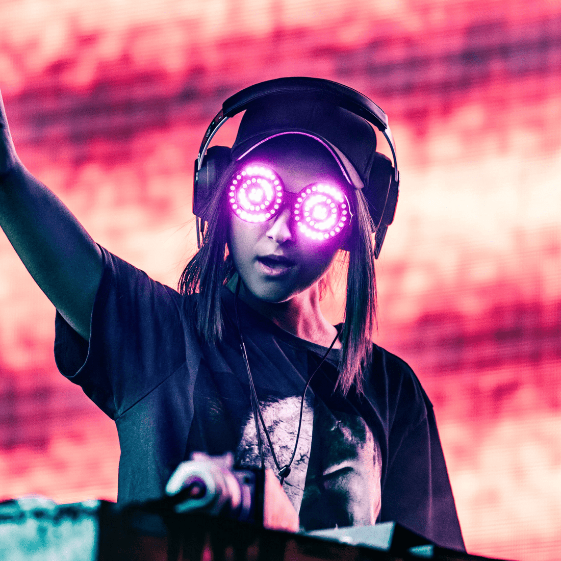 Rave-Essentials Co. Charging Rezzified™ LED Spiral Glasses Replica