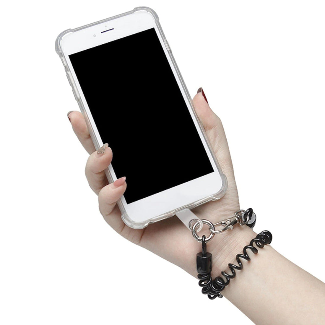 Rave-Essentials Co. All Black Sling Anti-Theft Phone Tether