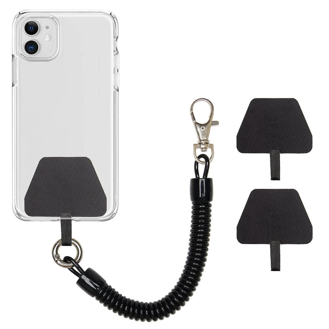 Rave-Essentials Co. All Black Sling Anti-Theft Phone Tether