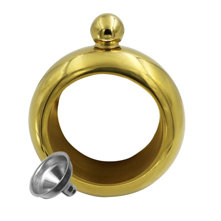 Rave-Essentials Co. Gold Sneaky Bracelet Alcohol Flask