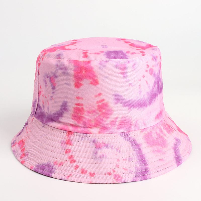 Rave-Essentials Co. Care Tie-dye Color Double-sided 3D Printing Pattern Basin Hat