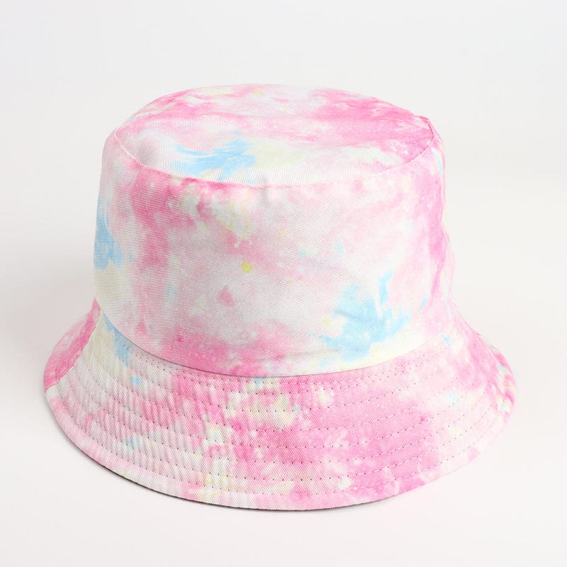 Rave-Essentials Co. Care Tie-dye Color Double-sided 3D Printing Pattern Basin Hat