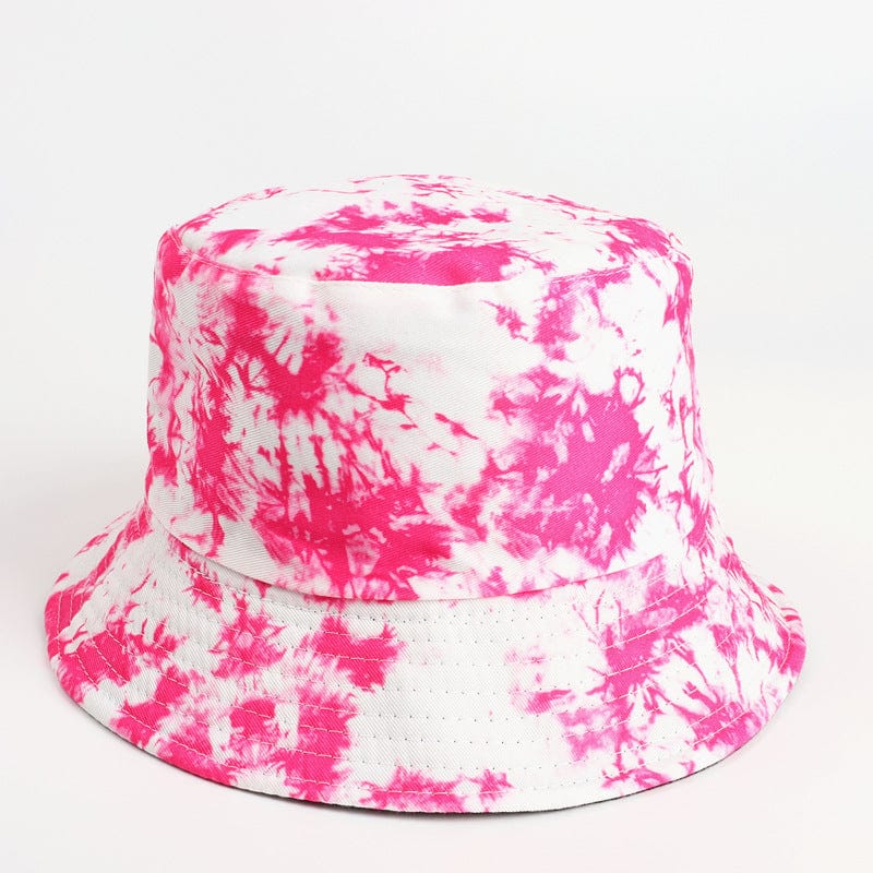 Rave-Essentials Co. Care Tie-dye Color Double-sided 3D Printing Pattern Basin Hat