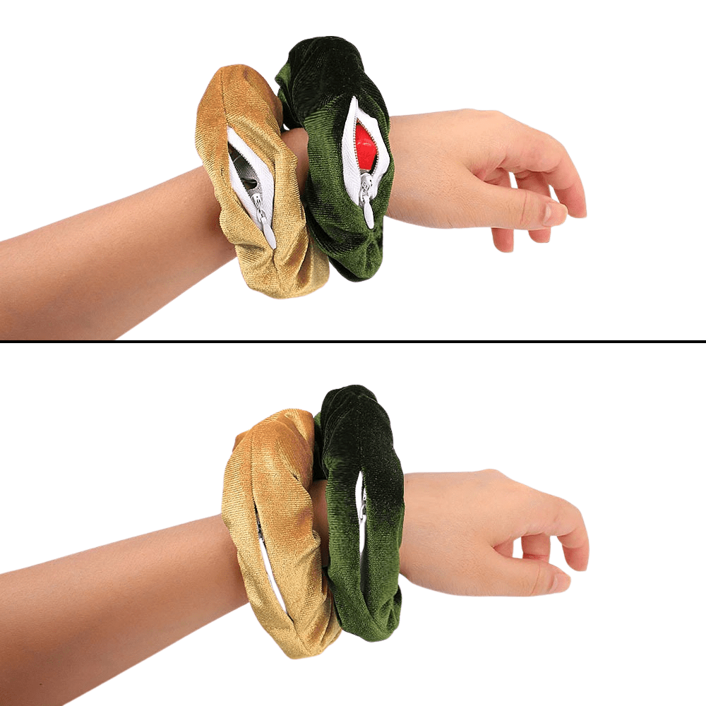 Rave Essentials Co. (2 Pack) Secret Stash Hair Scrunchie