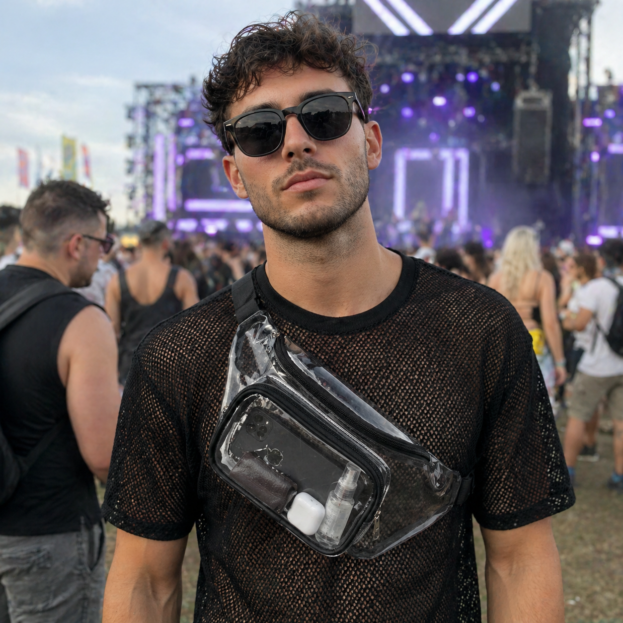 Venue Approved Transparent Fanny Pack