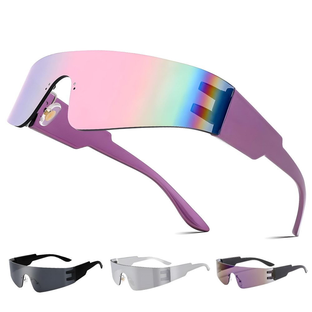 Cyberpunk Futuristic Raver Sunglasses