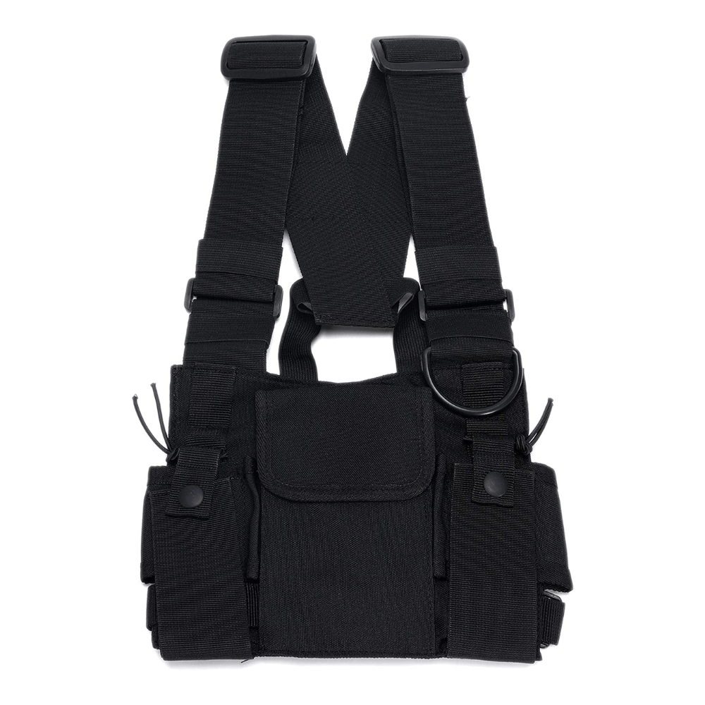ELACTIC Tactical Harness Chest Pack Rave Essentials Co