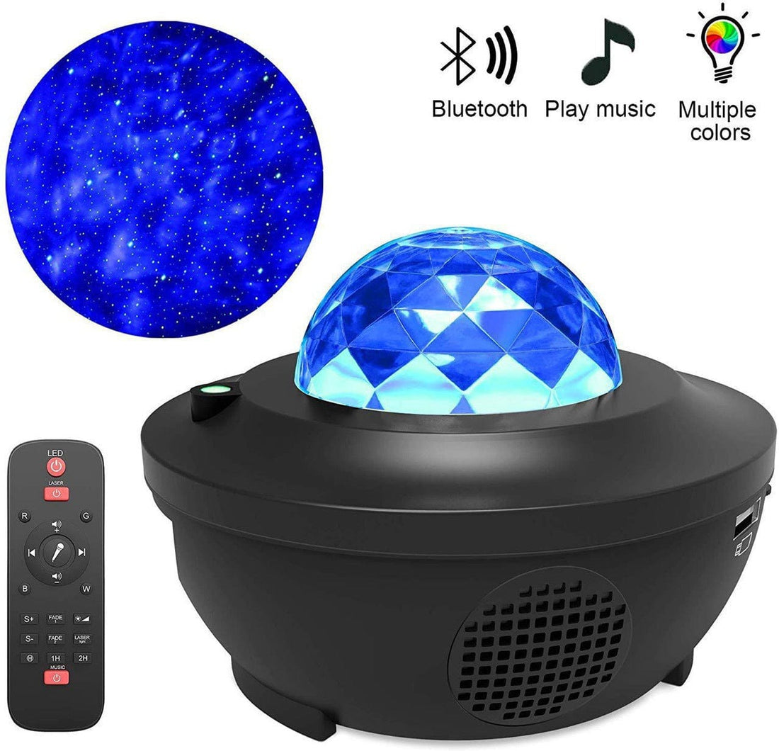 Rave Essentials Co. Galaxie™ Rave Bluetooth Speaker & Starry Projector