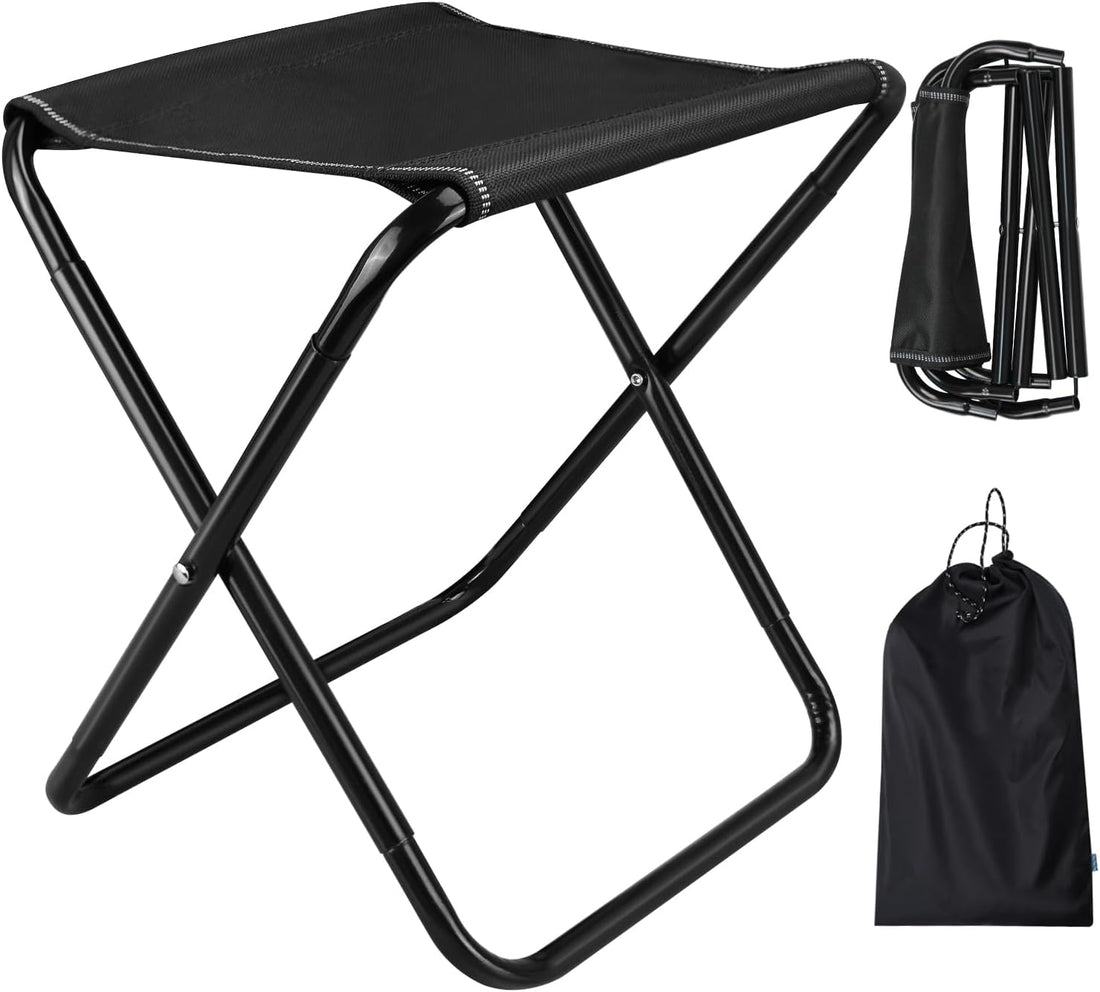Rave-Essentials Co. Black / 3-5 Day Expedited Shipping [USA ONLY] Inforced™ Pocket Portable Rest Chair