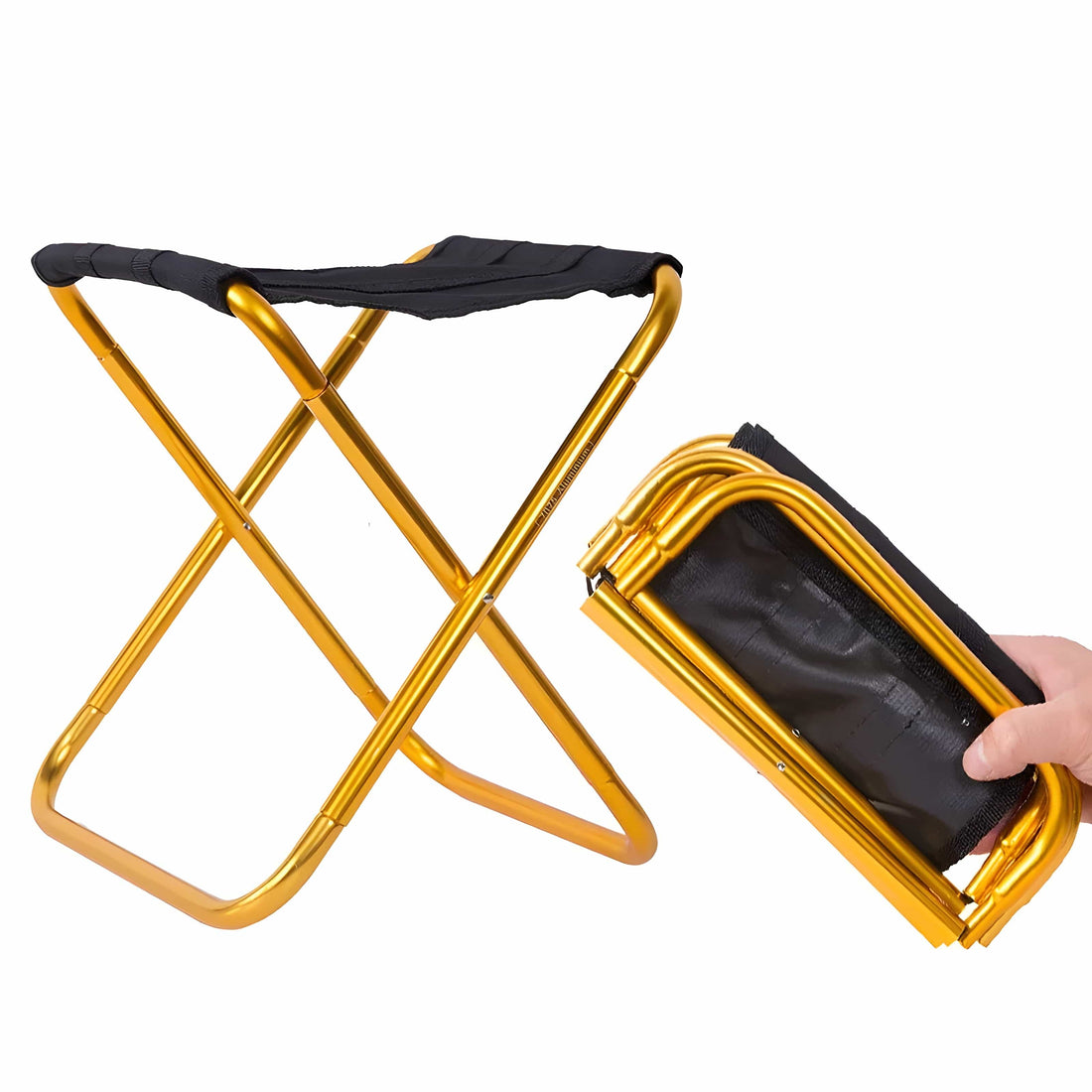 Rave Essentials Co. Gold Inforced™ Pocket Portable Rest Chair