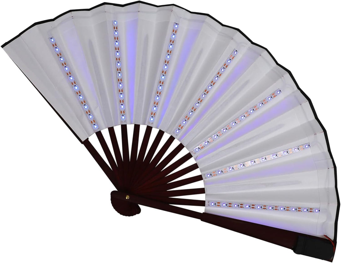 Rave Essentials Co. Lightweight Luminus™ LED Rave Fan
