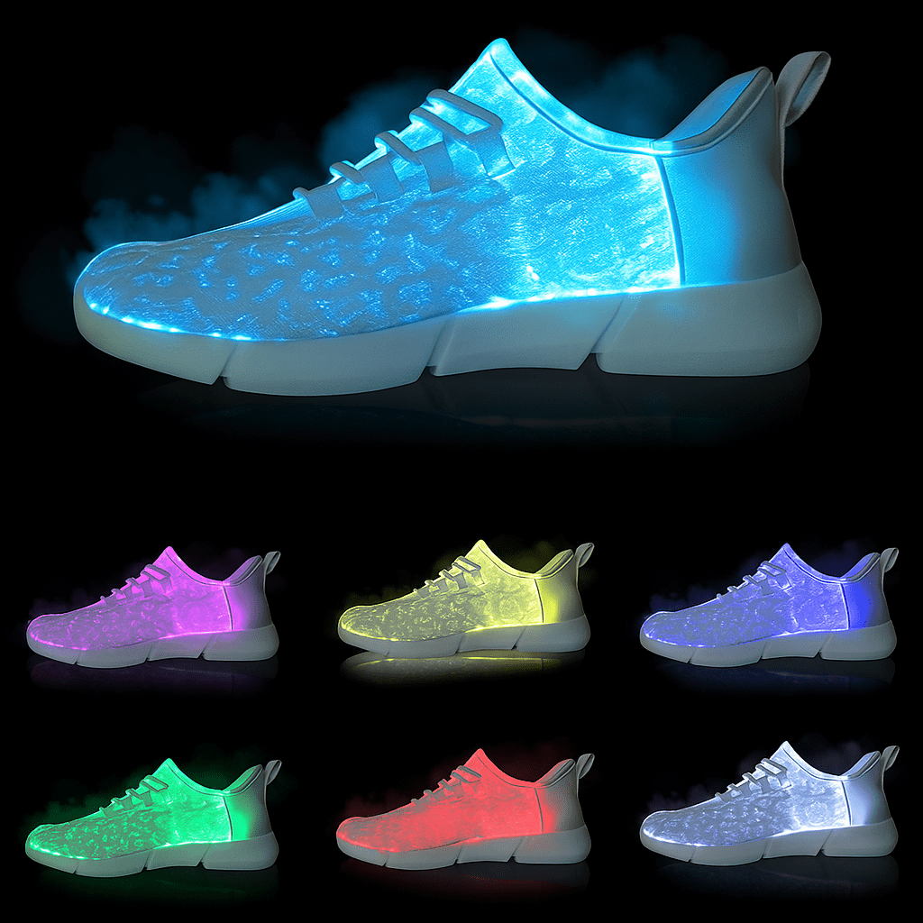 Rave Essentials Co. Luminus™ Color Changing LED Rave Shoes