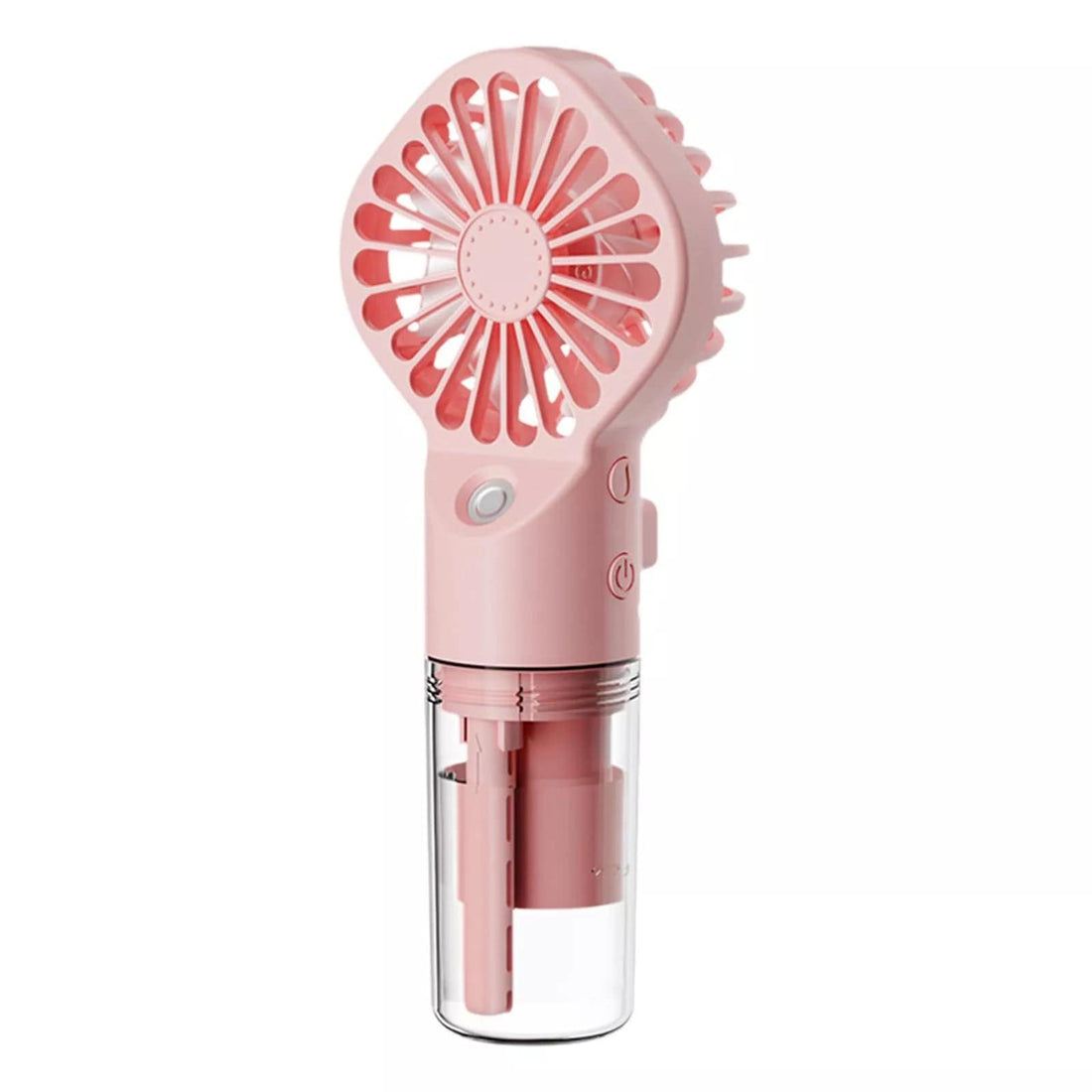 Rave Essentials Co. Pink Pocket Sized Portable Misting Spray Fan (Rechargeable)