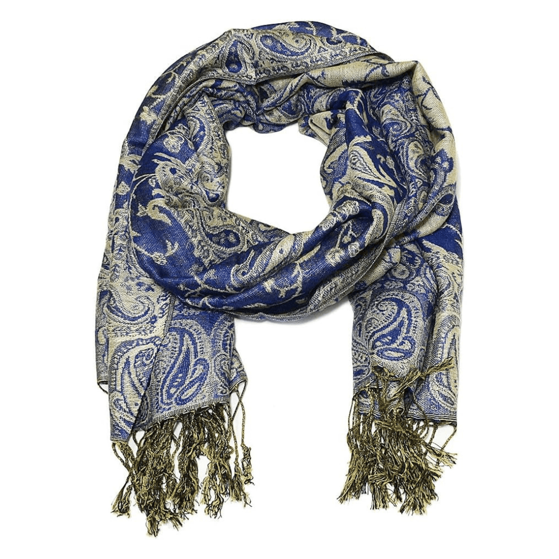 Rave Essentials Co. 3-5 Day Expedited Shipping [USA ONLY] / Style 1 - Royal RE® Deluxe Paisley Pashmina