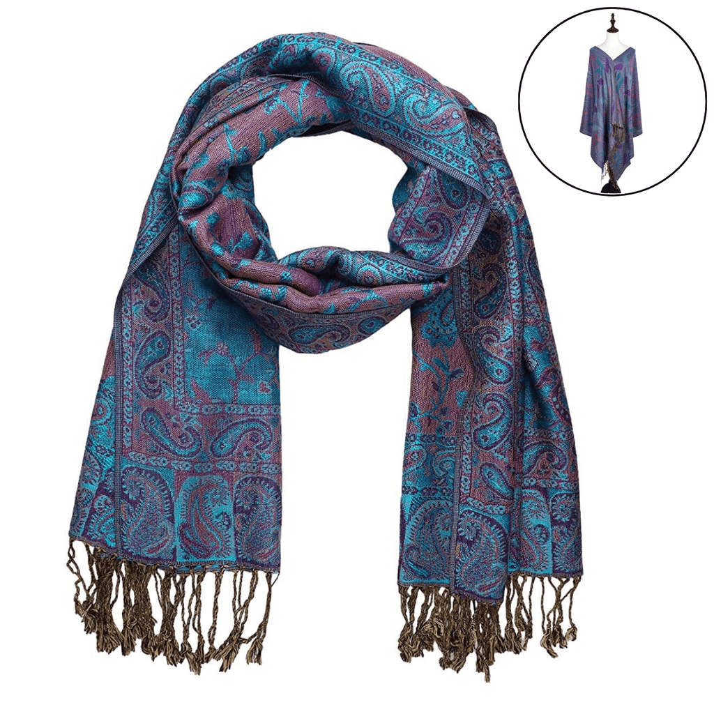 RE® Deluxe Paisley Pashmina – Rave Essentials Co.