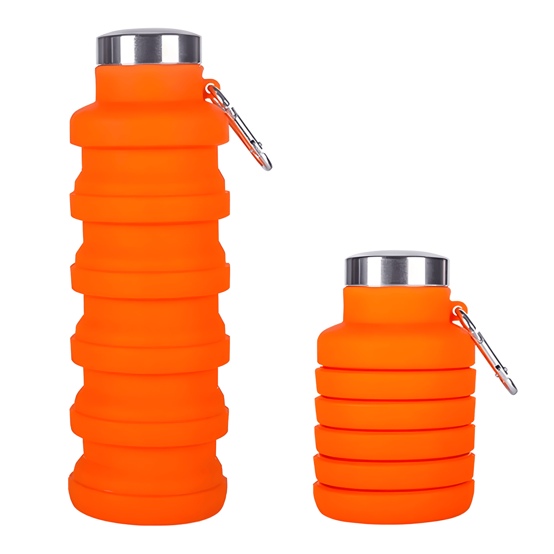 Rave Essentials Co. Party Orange RE® Folding Water Container Flask