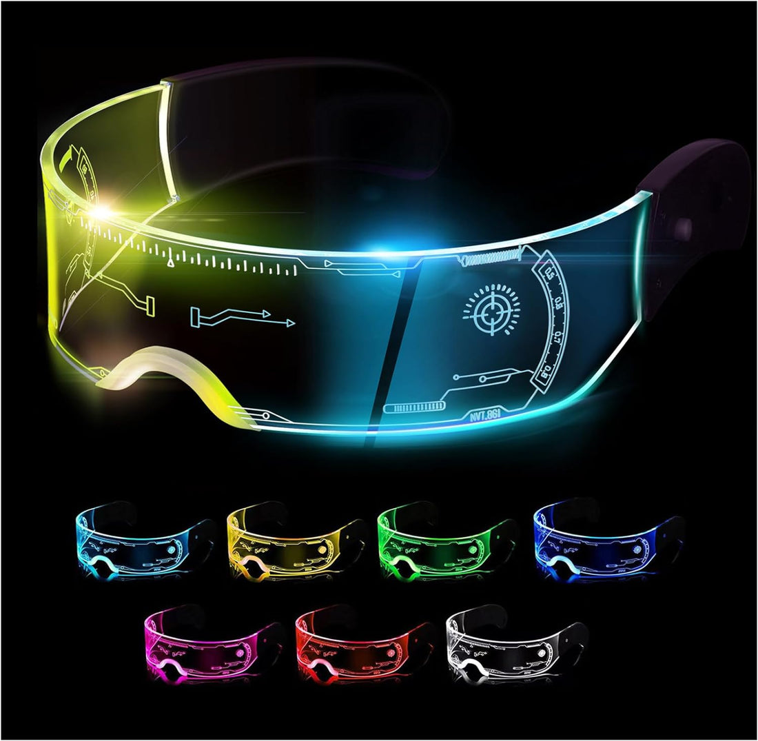 Rave Essentials Co. RE® Futuristic Visor Glasses