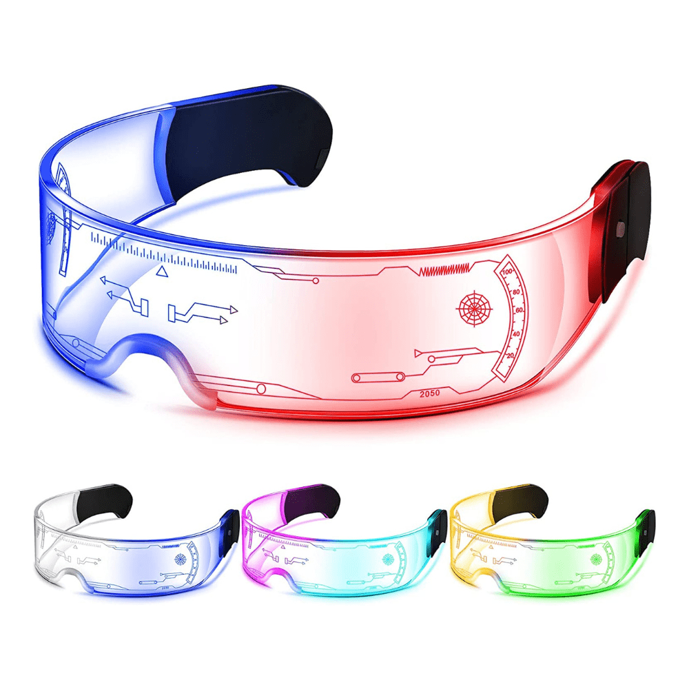 Rave-Essentials Co. RE® Holographic Visor Glasses