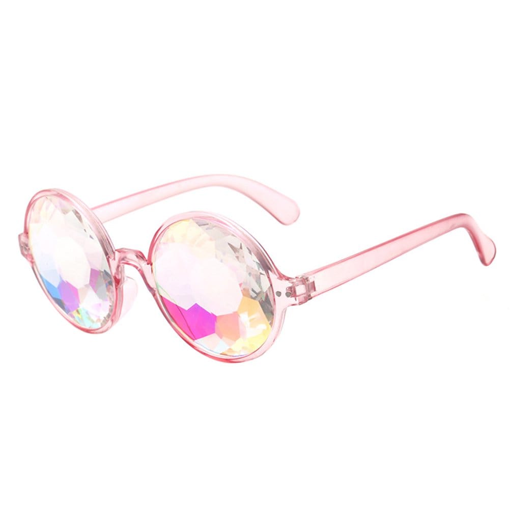 Rave Essentials Co. RE® Kaleidoscope Round-Eye Glasses