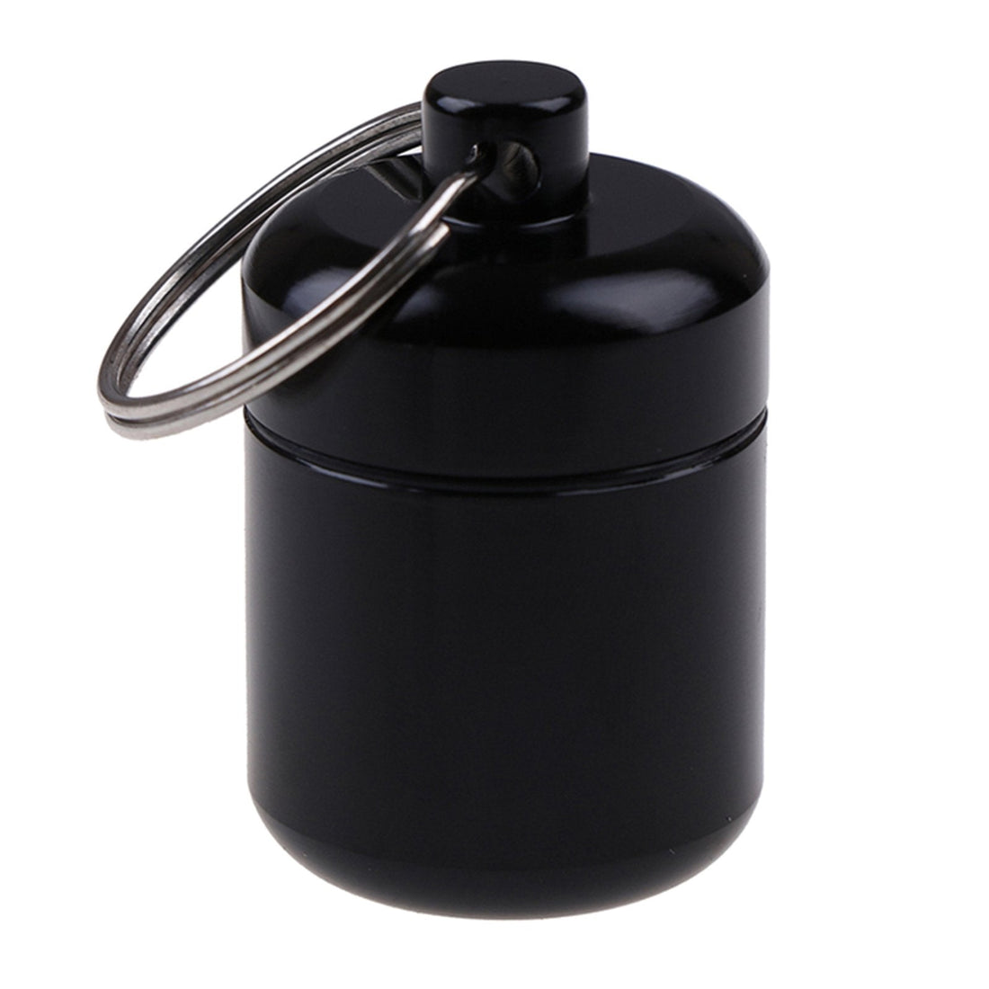 Rave Essentials Co. Black Reinforced Waterproof Mini Bottle Case Keychain