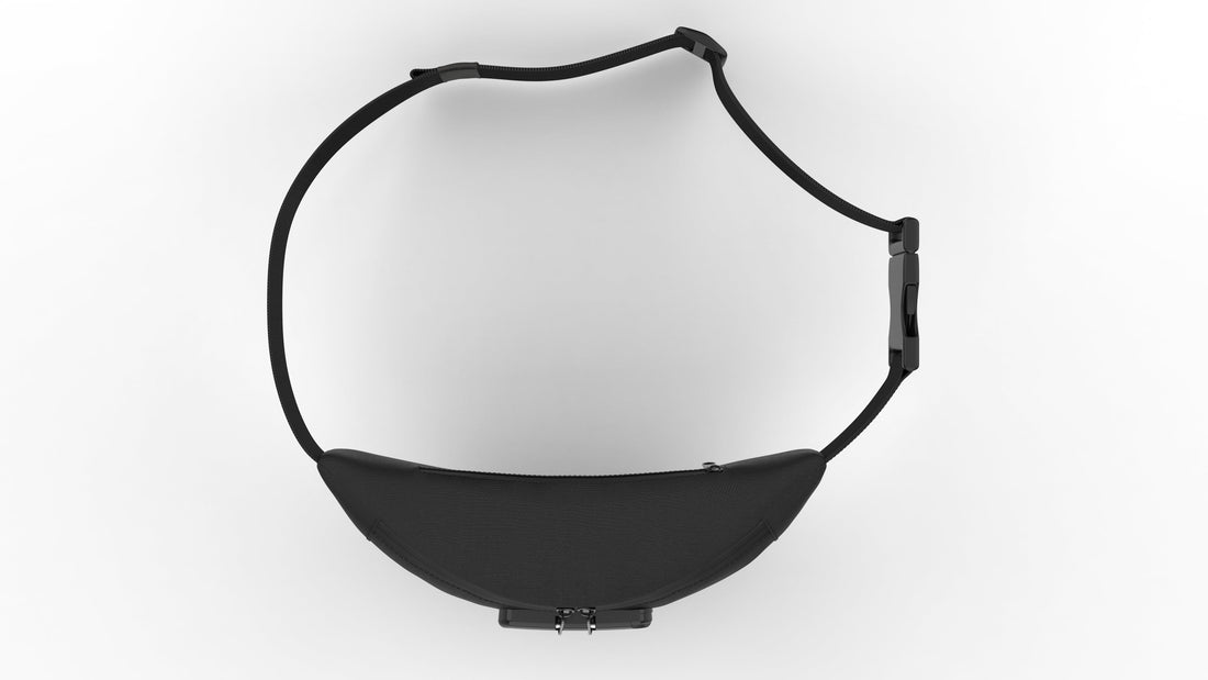 strayr.™ strayr.™ Anti-Theft Lockable Fanny Pack - Original Black