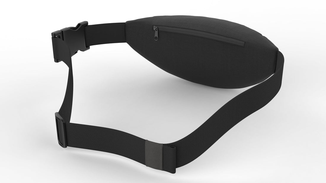 strayr.™ strayr.™ Anti-Theft Lockable Fanny Pack - Original Black