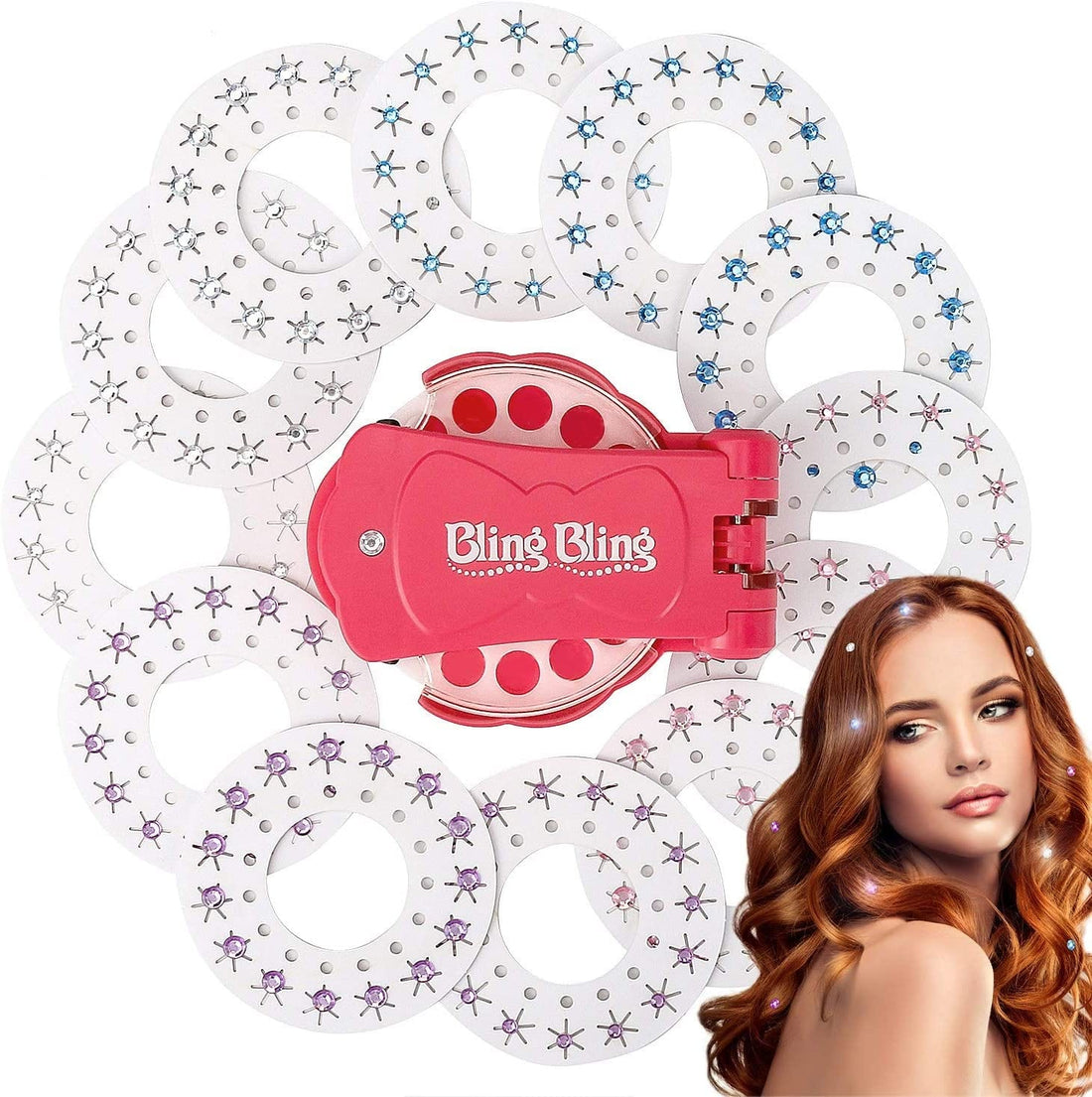 Rave-Essentials Co. Blingz™ Gemstone Hair Decorator