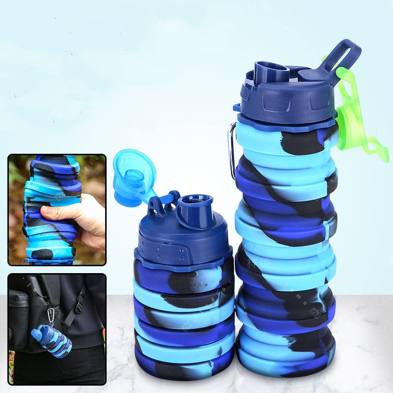 Rave-Essentials Co. Collapsible Camo Water Container