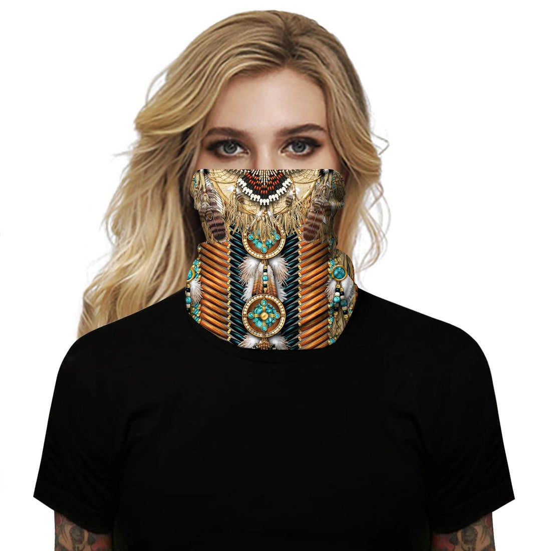 Rave-Essentials Co. Care Digital Printing Outdoor Sports Insect Repellent Mask