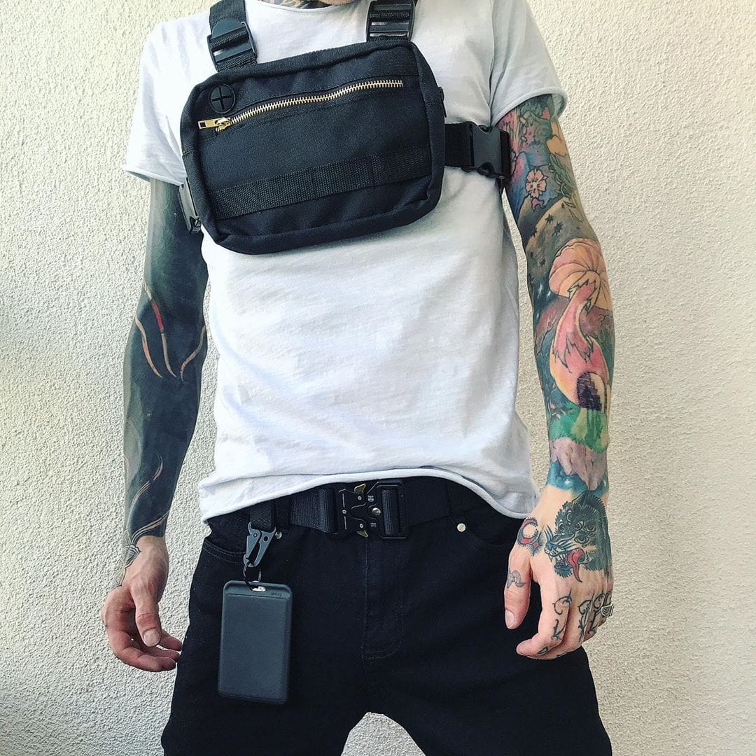 Rave-Essentials Co. ELACTIC® Front Harness Chest Pack