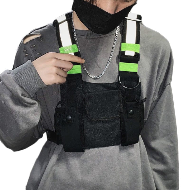 Tactical vest chest discount bag