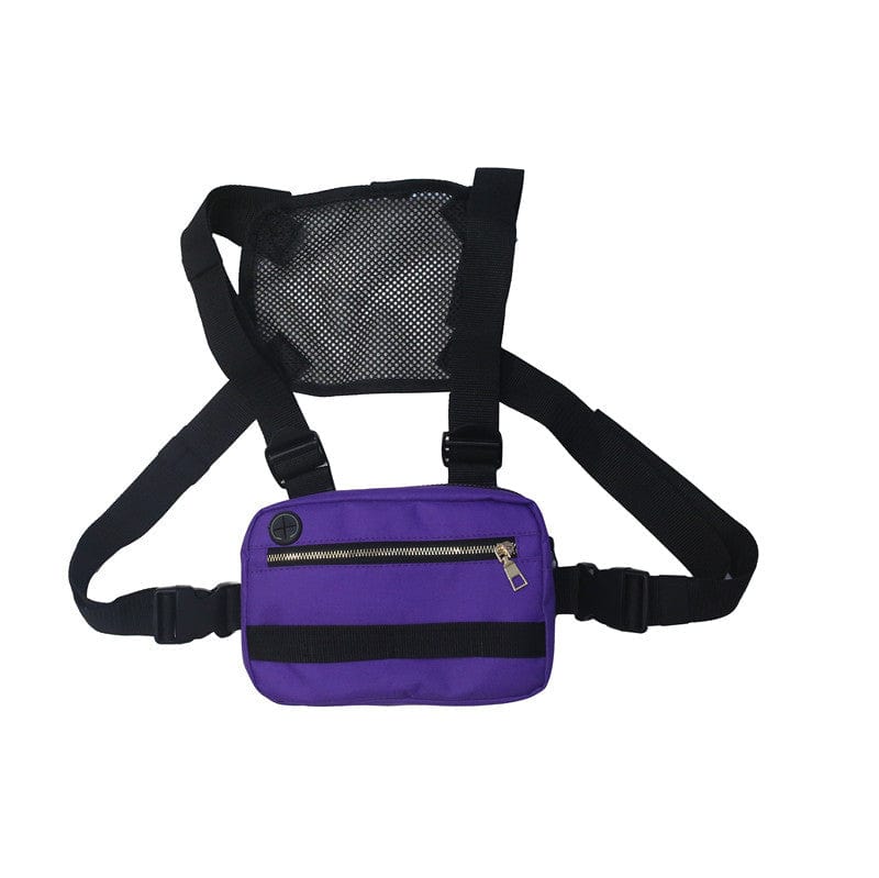 Rave-Essentials Co. Care Style1 Hip hop vest backpack
