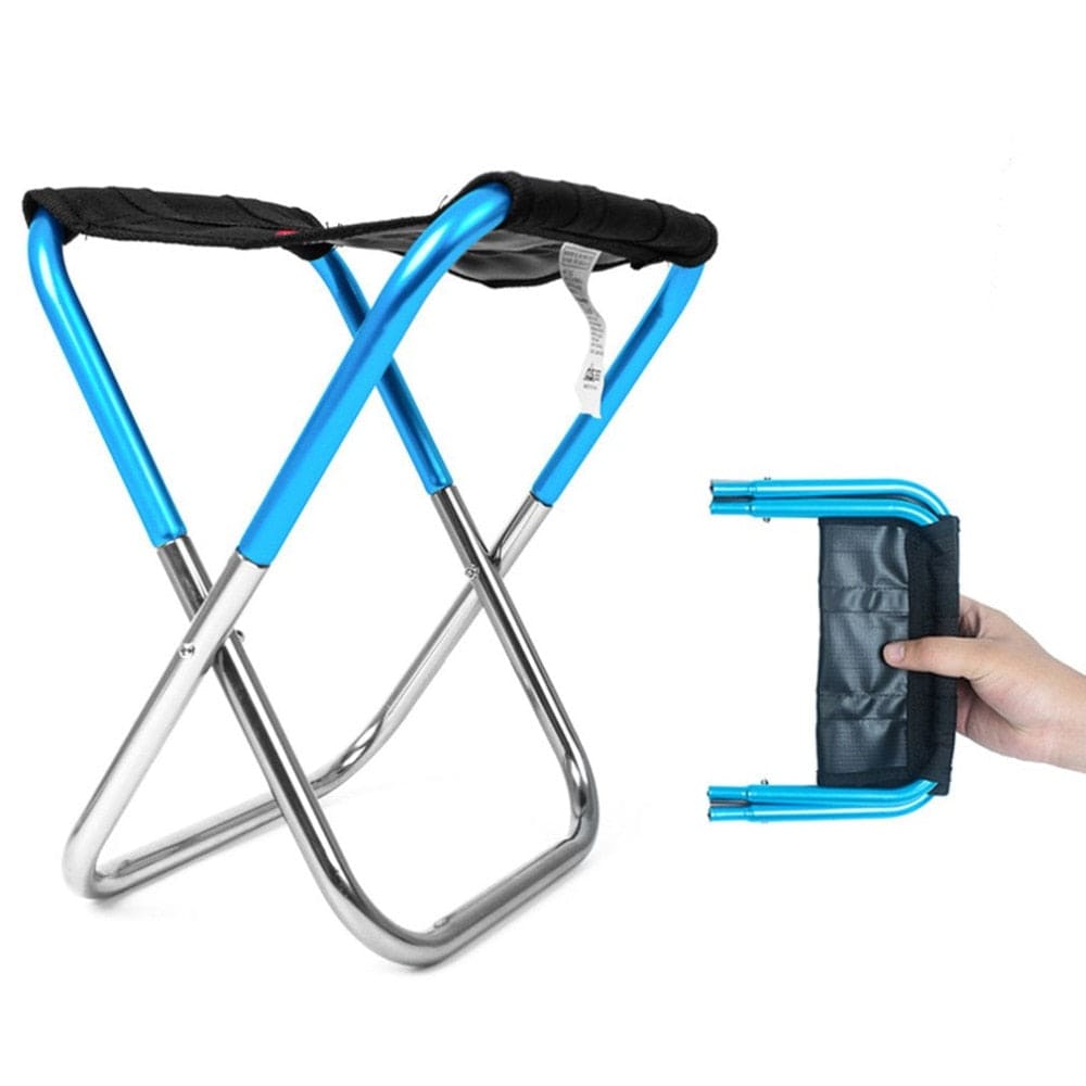 Rave-Essentials Co. Care Blue Inforced™ Pocket Portable Rest Chair