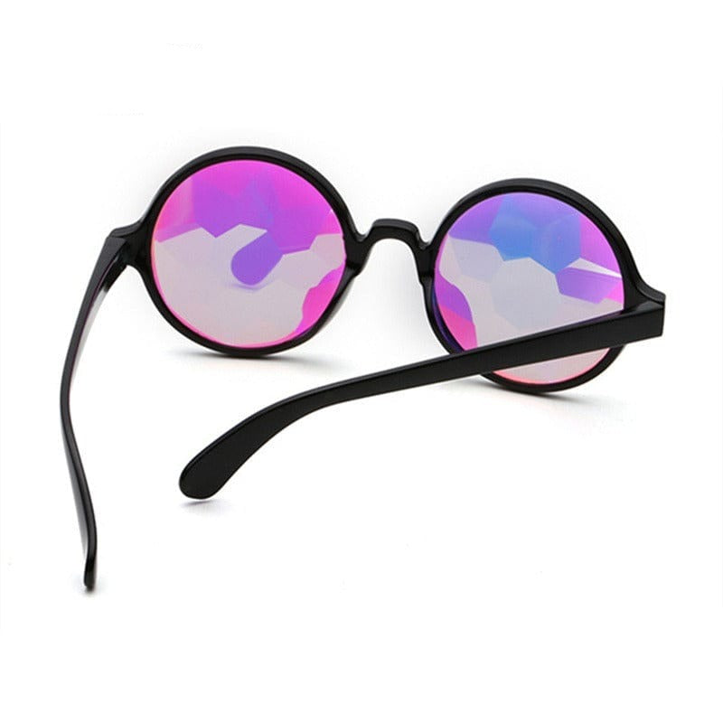 Rave-Essentials Co. Kaleidoscope Round-Eye Glasses