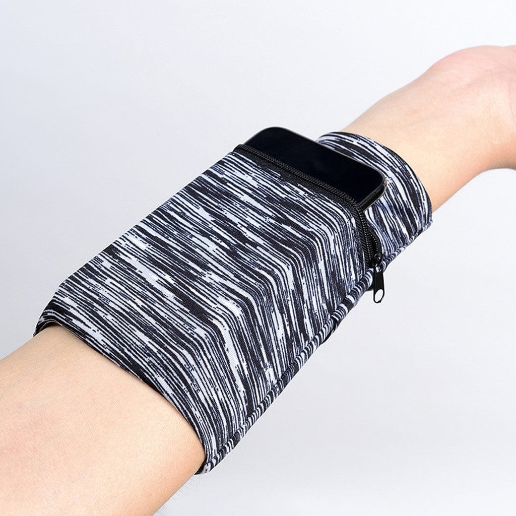 Rave-Essentials Co. 01 - Static Large Secure Stretchy Wrist Wallet