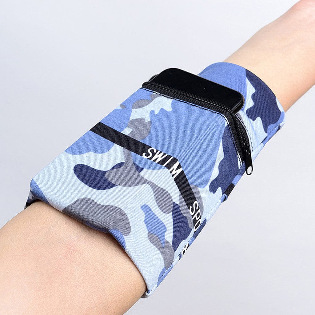 Rave-Essentials Co. Large Secure Stretchy Wrist Wallet