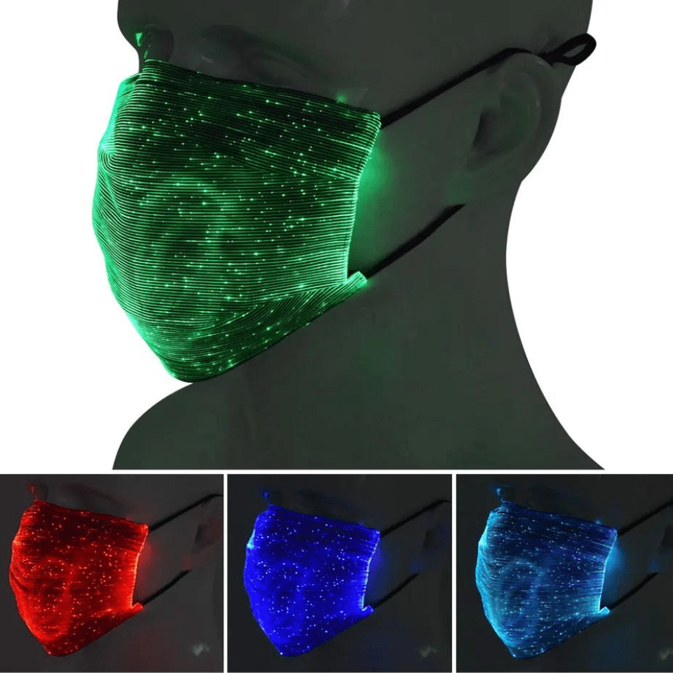Rave-Essentials Co. LUMI™ Color Changing LED Face Mask