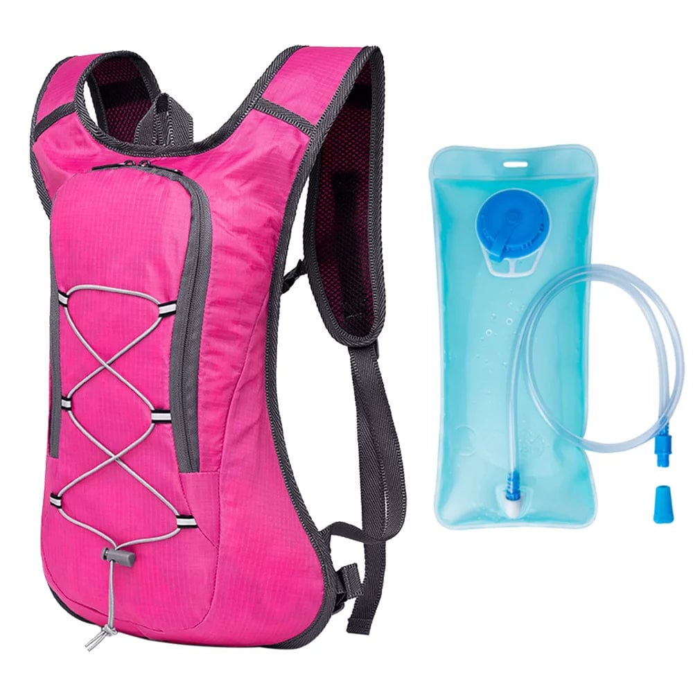 Rave-Essentials Co. Blooming Pink (w/ water bag) RE® Dance Hydration Backpack