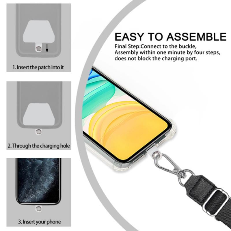 Rave-Essentials Co. RE® Neck & Wrist Phone Lanyard