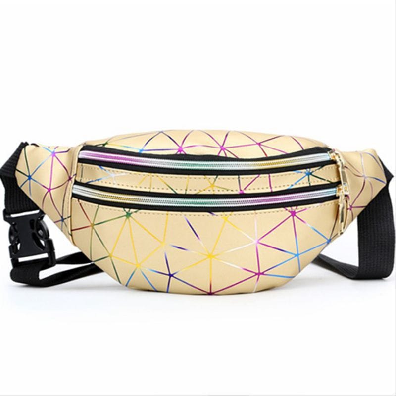 Rave-Essentials Co. Gold / One Size Fits All Reflexive® Designer Fanny Pack