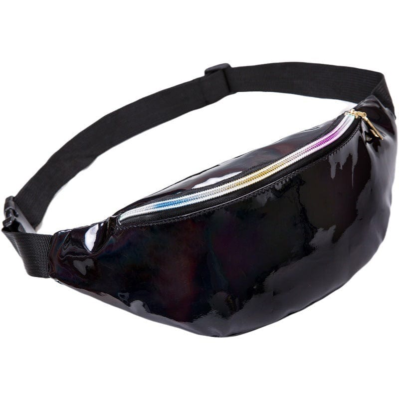 Designer black fanny pack on sale