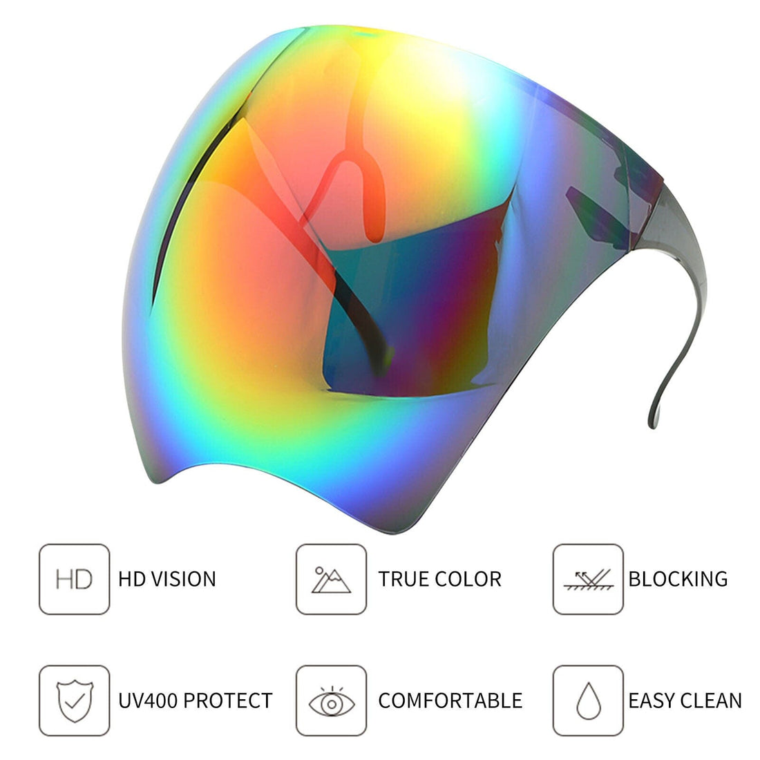 Rave-Essentials Co. REFLUX™ Full-Face Shield Visor