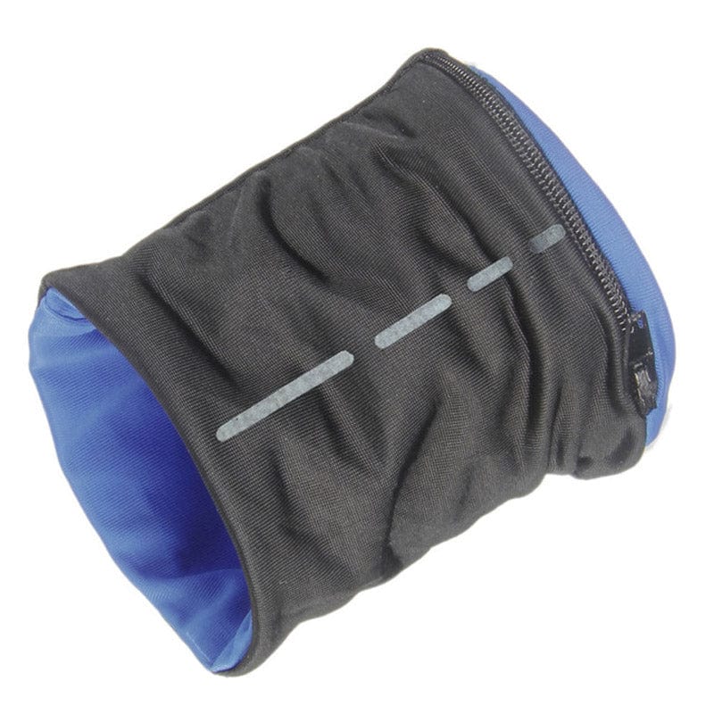 Rave-Essentials Co. Gray & Blue / One Size Fits All Secure Stretchy Wrist Wallet