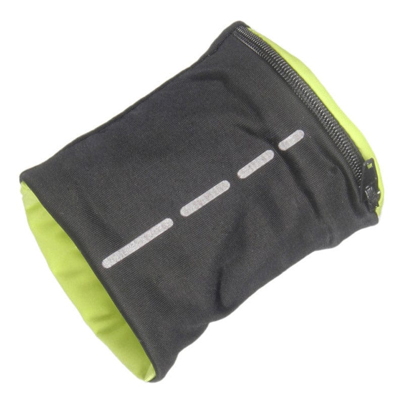 Rave-Essentials Co. Gray & Green / One Size Fits All Secure Stretchy Wrist Wallet